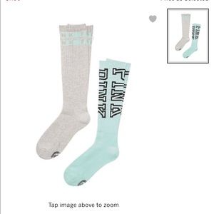 VS PINK Knee High Socks! NWT!!